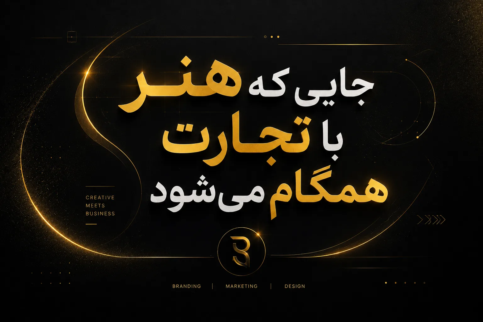 پروژه طراحی هویت بصری برند - رضا شریفی